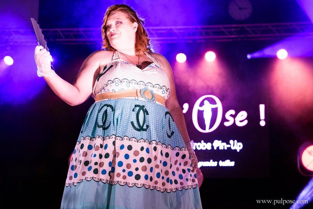 Robe Pin-up création Pulp’Ose