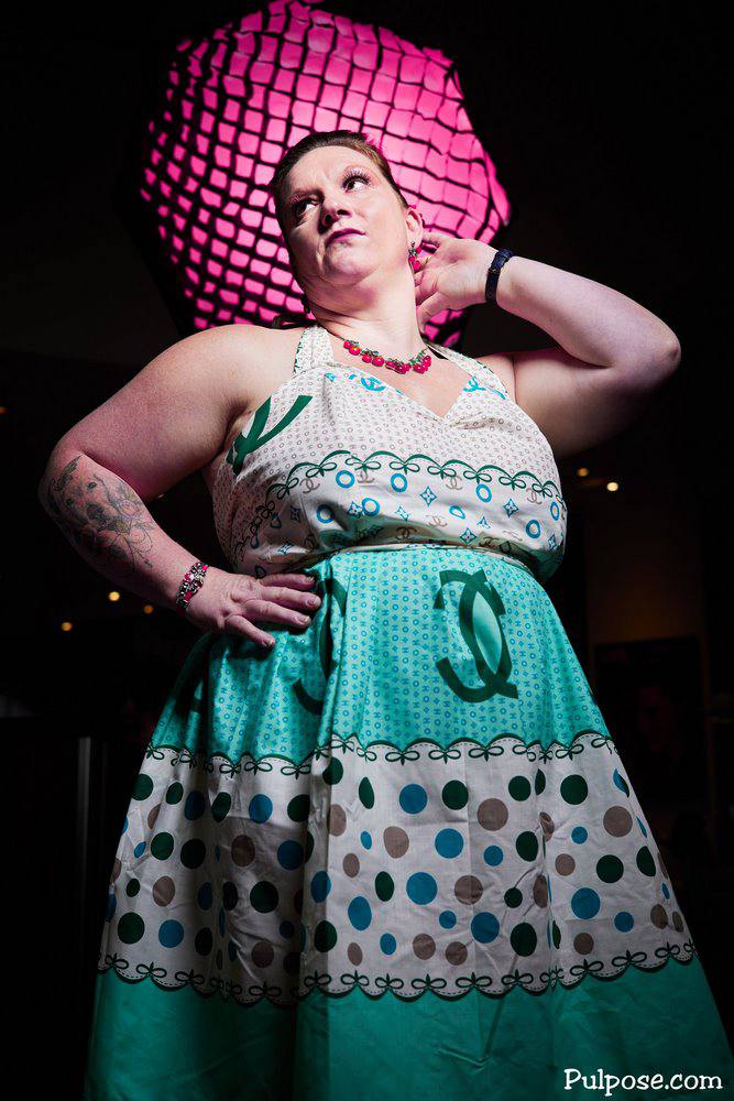 Robe Pin-up création Pulp’Ose