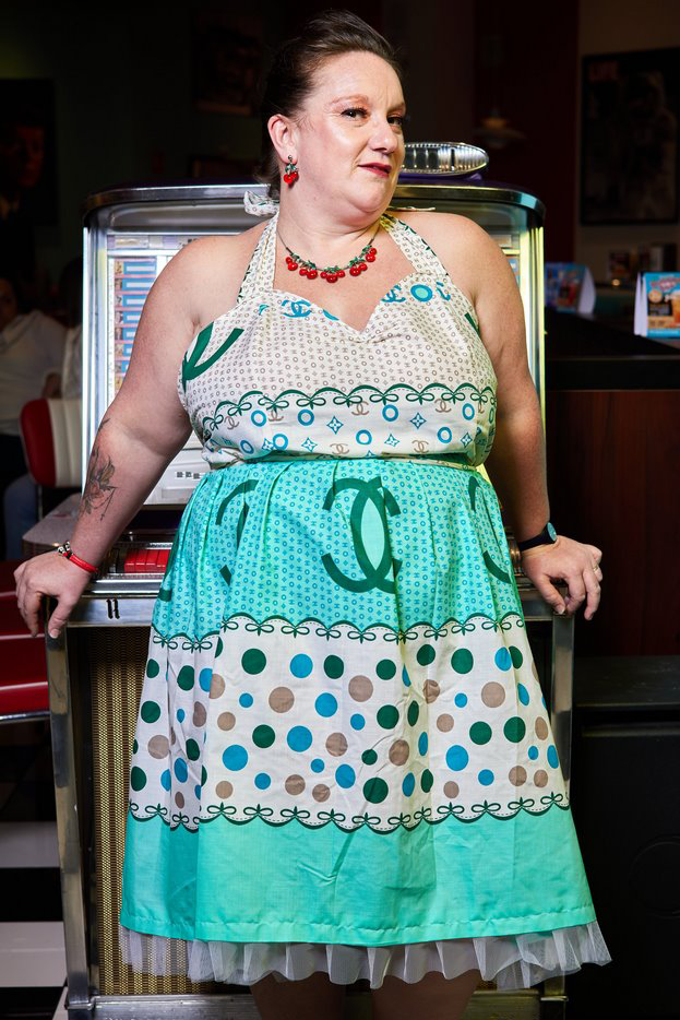 Robe pinup pin-up grande taille